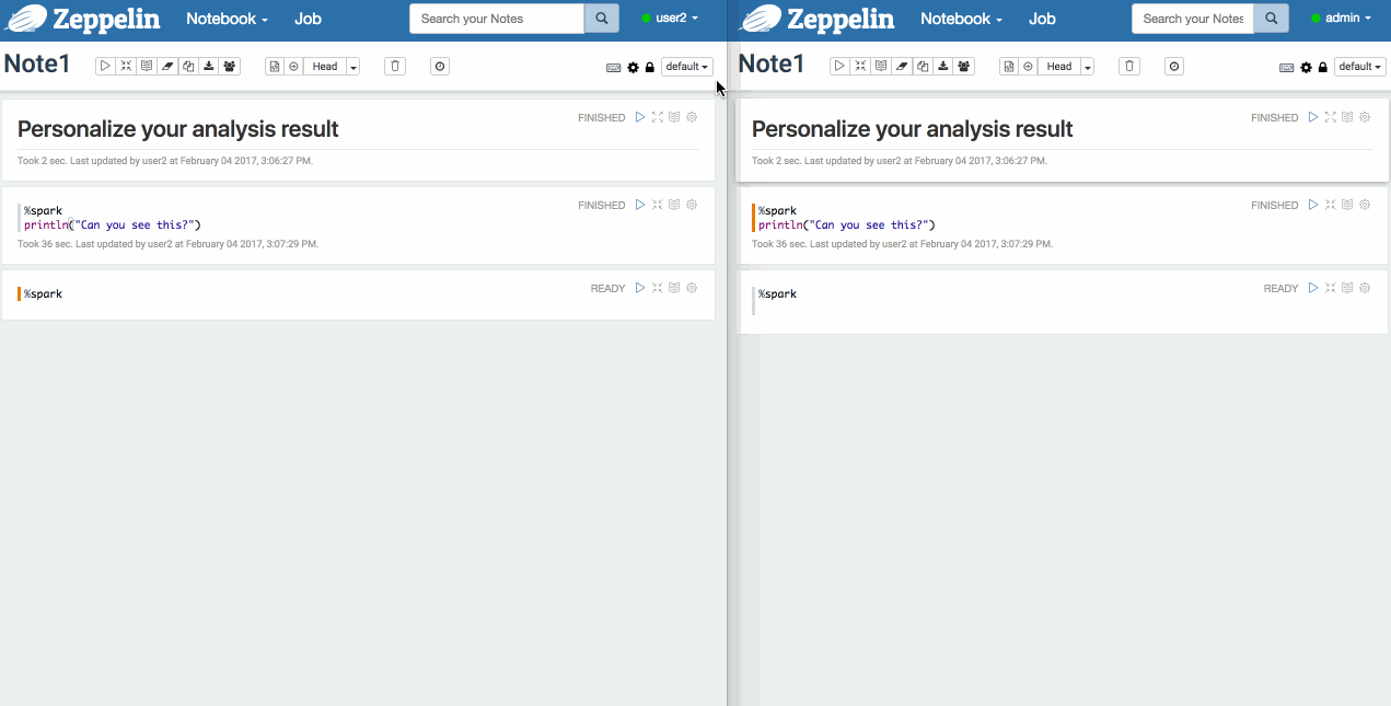 Personalize your analysis result